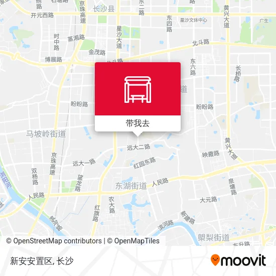 新安安置区地图