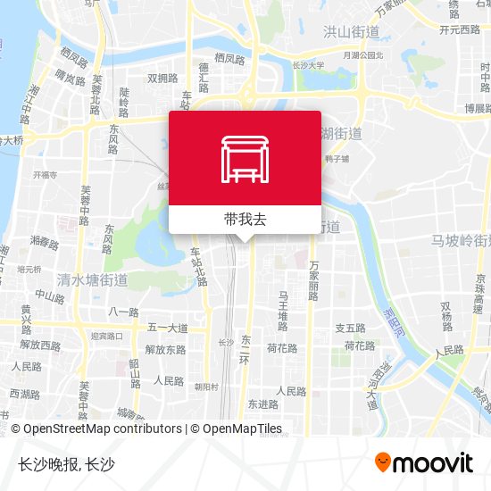 长沙晚报地图