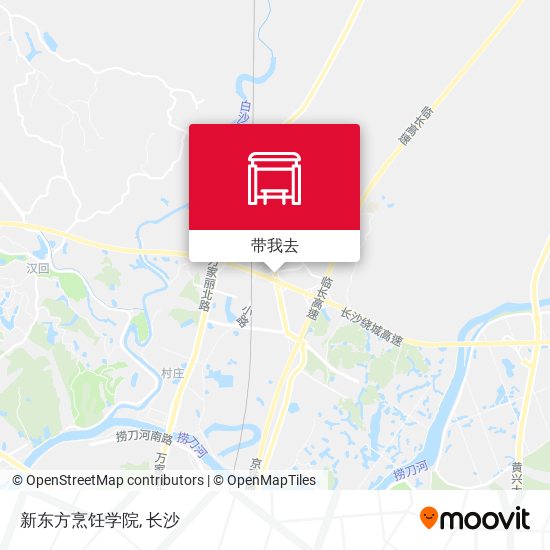 新东方烹饪学院地图