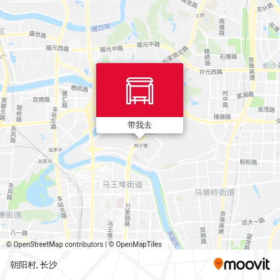 朝阳村地图