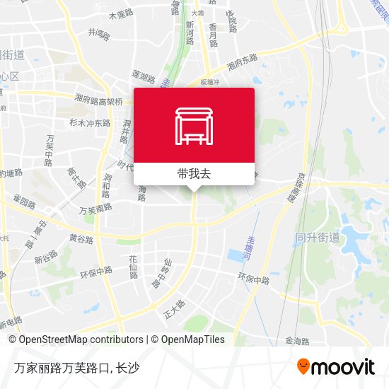 万家丽路万芙路口地图