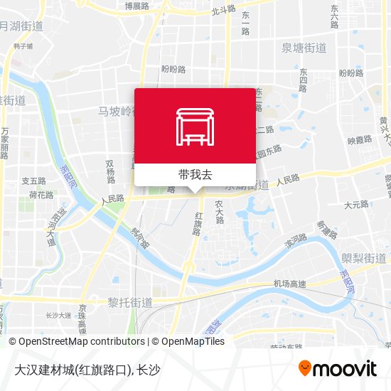 大汉建材城(红旗路口)地图