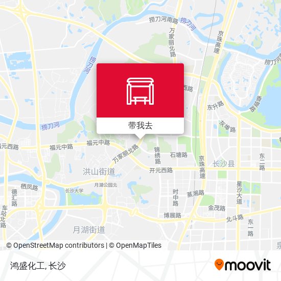 鸿盛化工地图