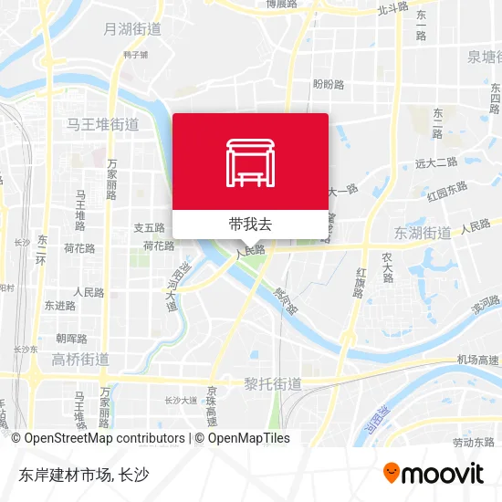 东岸建材市场地图