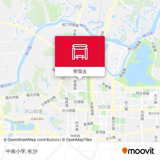 中南小学地图