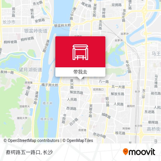 蔡锷路五一路口地图