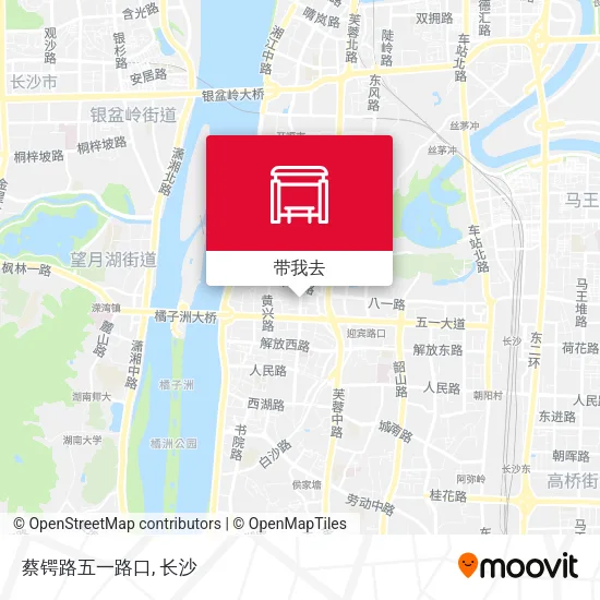 蔡锷路五一路口地图