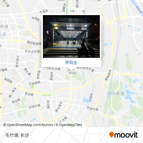 毛竹塘地图