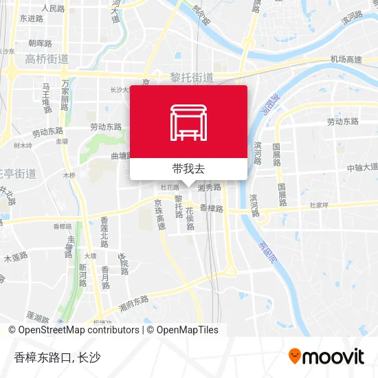 香樟东路口地图