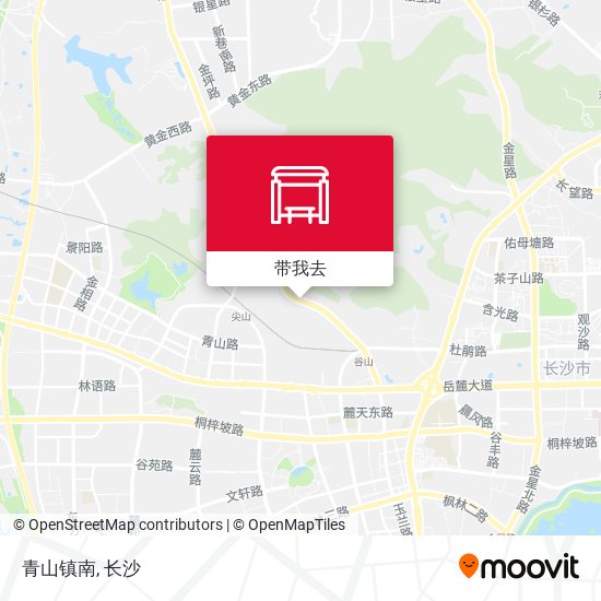 青山镇南地图