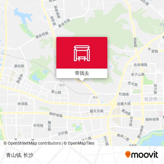 青山镇地图