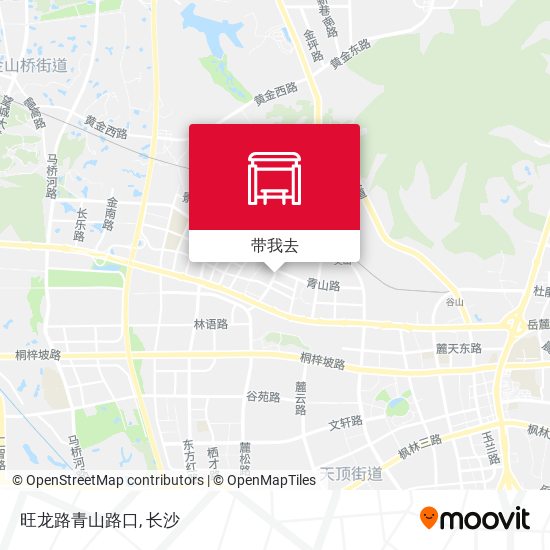 旺龙路青山路口地图