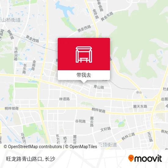 旺龙路青山路口地图