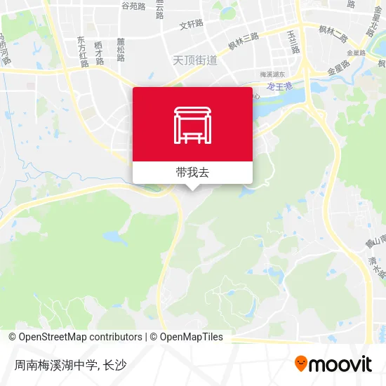 周南梅溪湖中学地图
