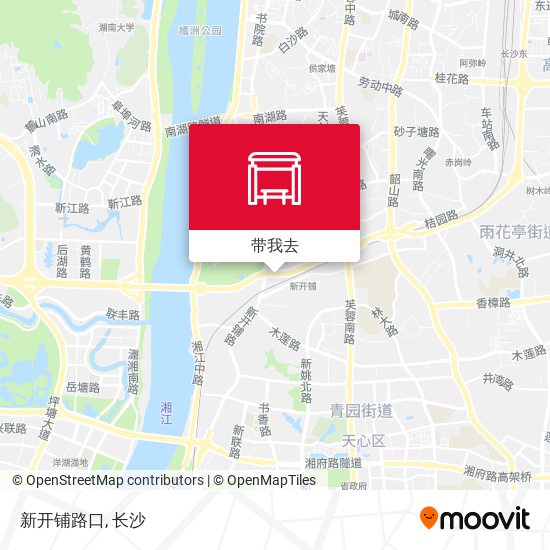 新开铺路口地图