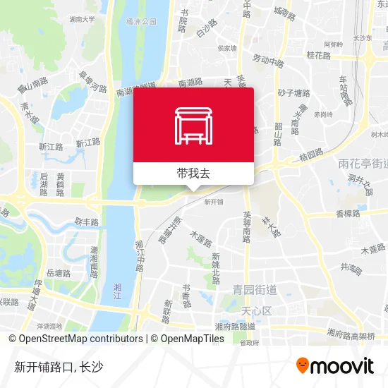 新开铺路口地图