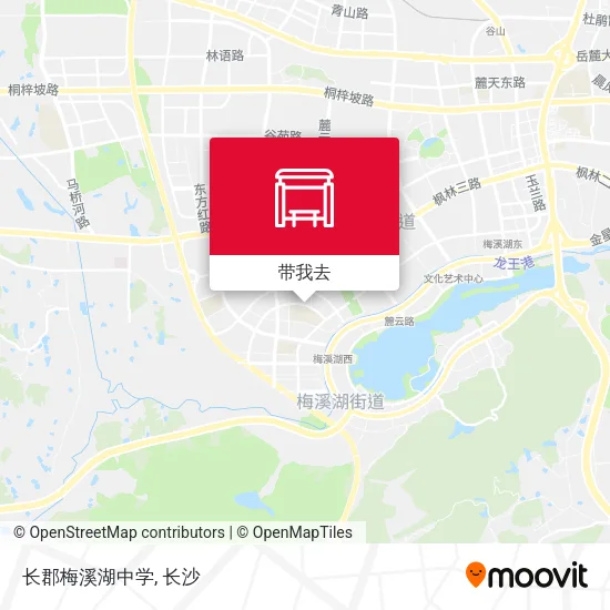 长郡梅溪湖中学地图