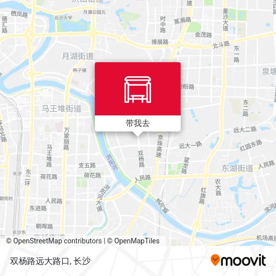 双杨路远大路口地图