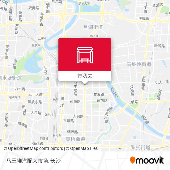 马王堆汽配大市场地图