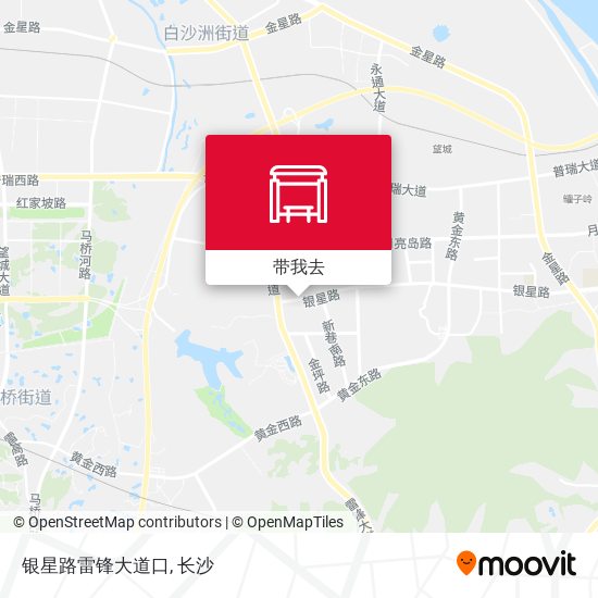 银星路雷锋大道口地图