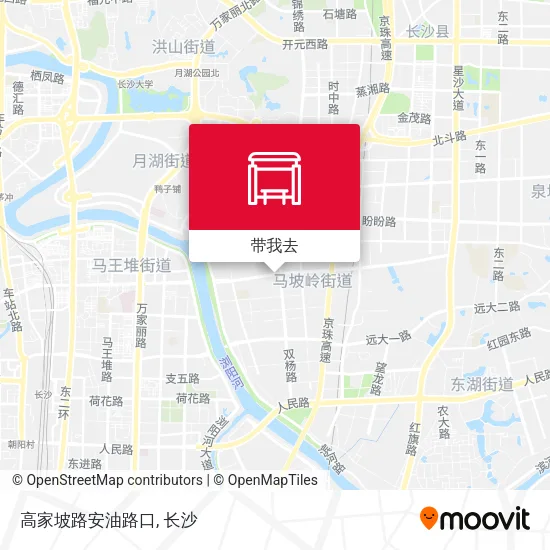 高家坡路安油路口地图