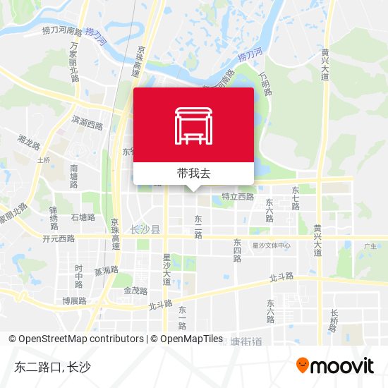 东二路口地图