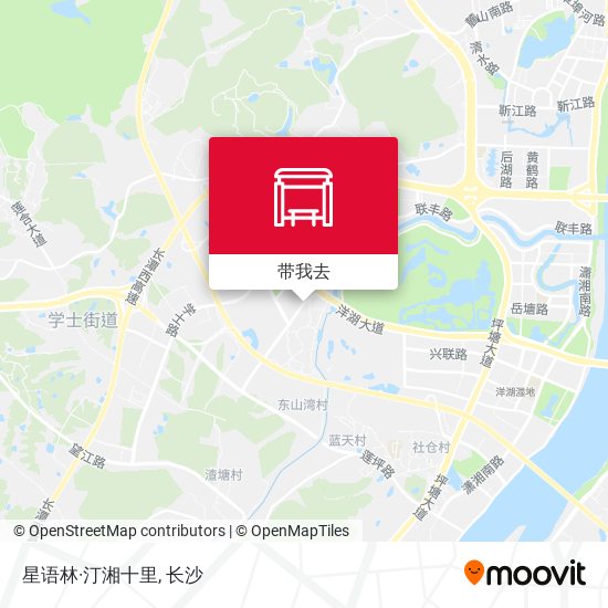 星语林·汀湘十里地图