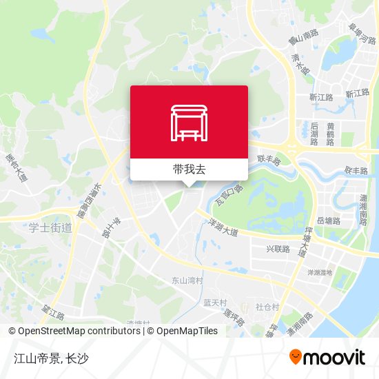 江山帝景地图