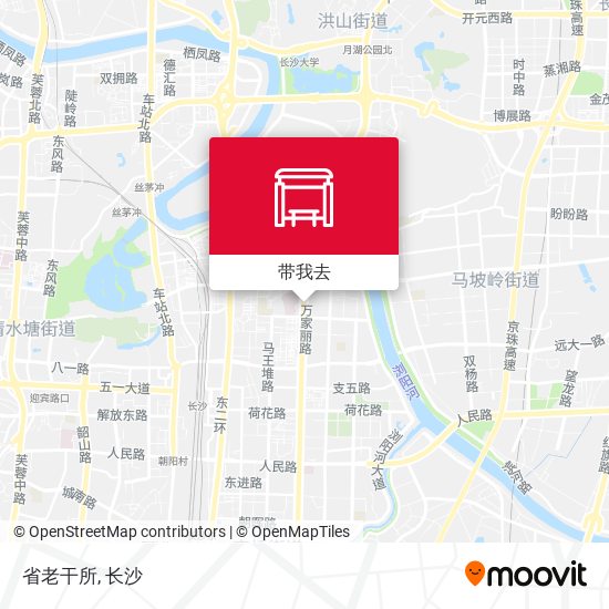 省老干所地图