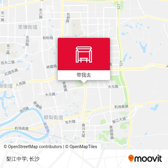 梨江中学地图