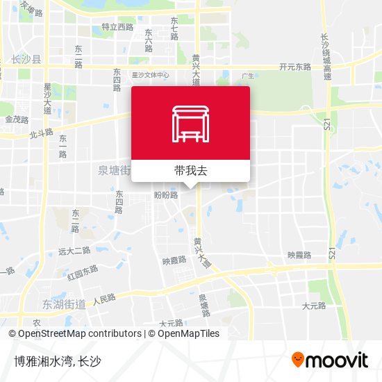 博雅湘水湾地图