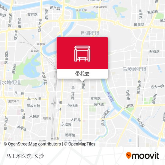 马王堆医院地图