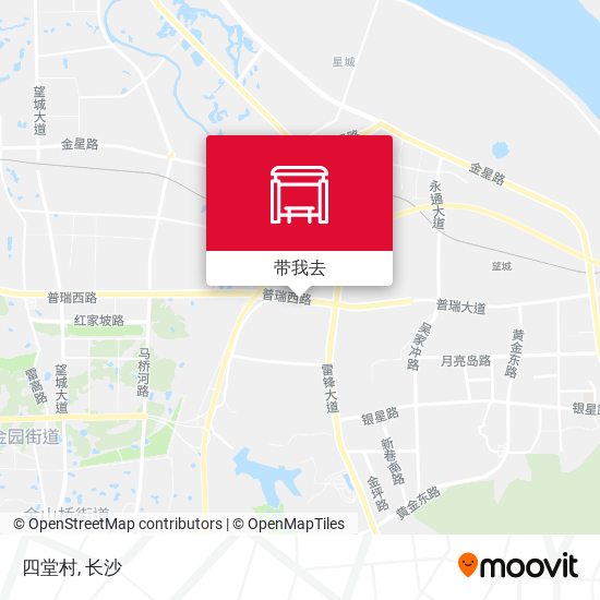 四堂村地图