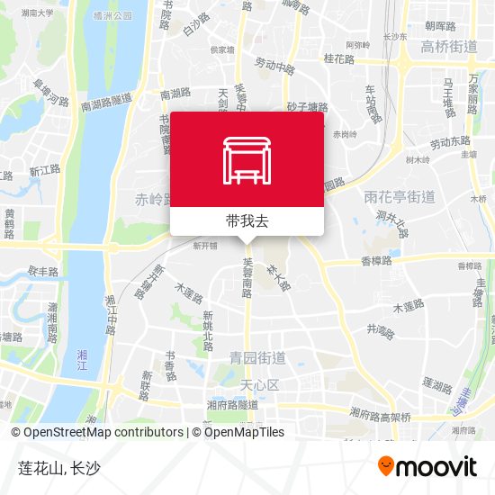 莲花山地图