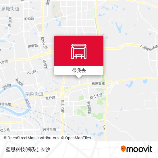 蓝思科技(榔梨)地图