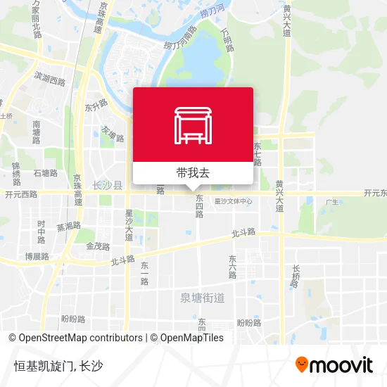 恒基凯旋门地图