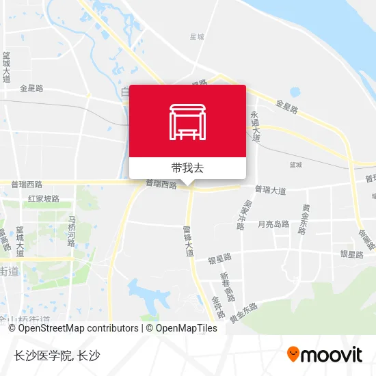 长沙医学院地图