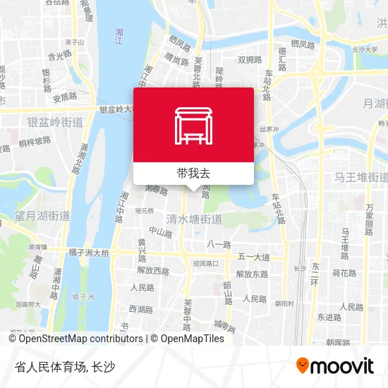 省人民体育场地图