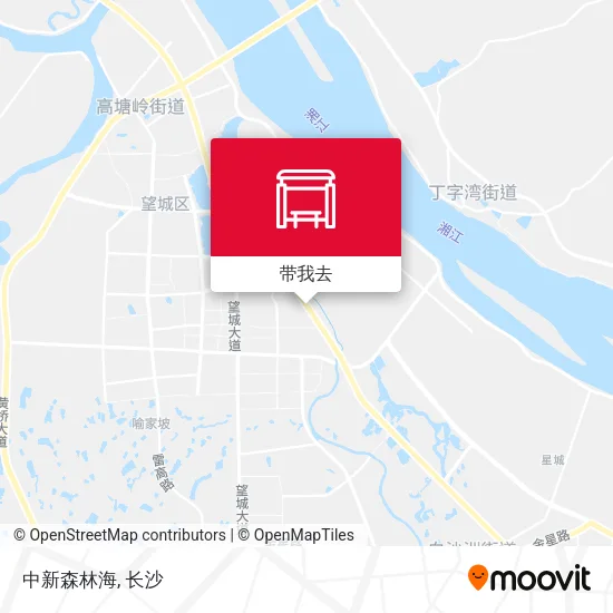 中新森林海地图