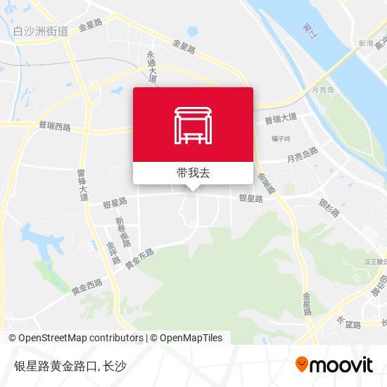 银星路黄金路口地图