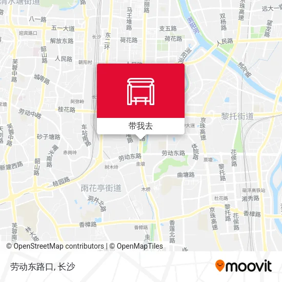 劳动东路口地图
