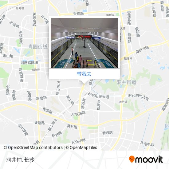 洞井铺地图