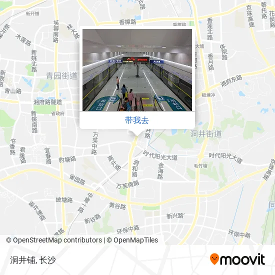 洞井铺地图