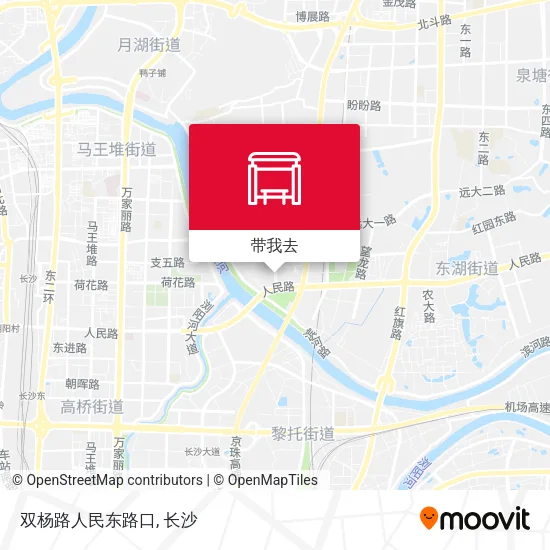 双杨路人民东路口地图
