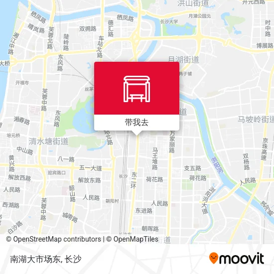 南湖大市场东地图