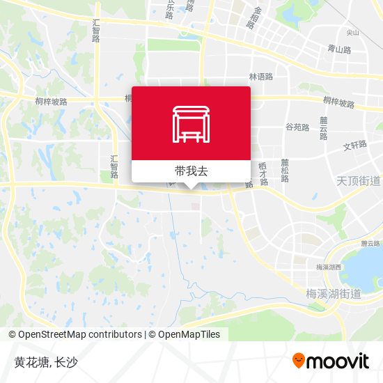 黄花塘地图