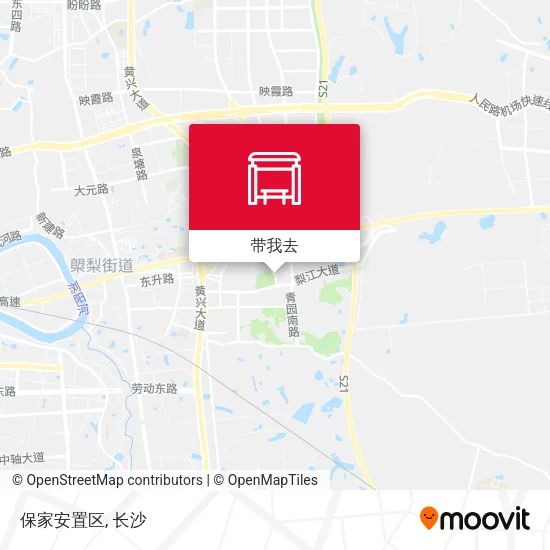保家安置区地图