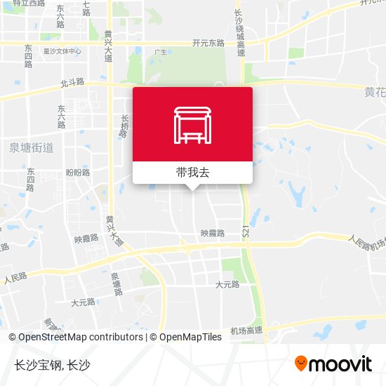长沙宝钢地图