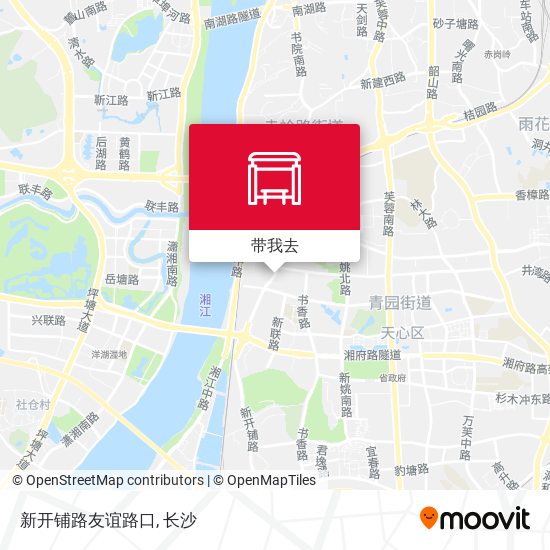 新开铺路友谊路口地图