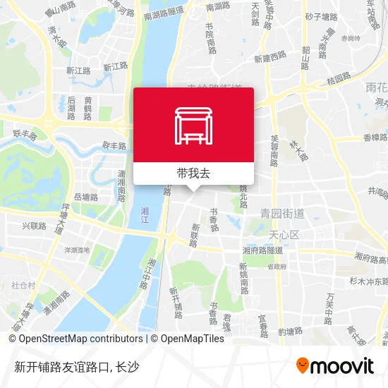 新开铺路友谊路口地图